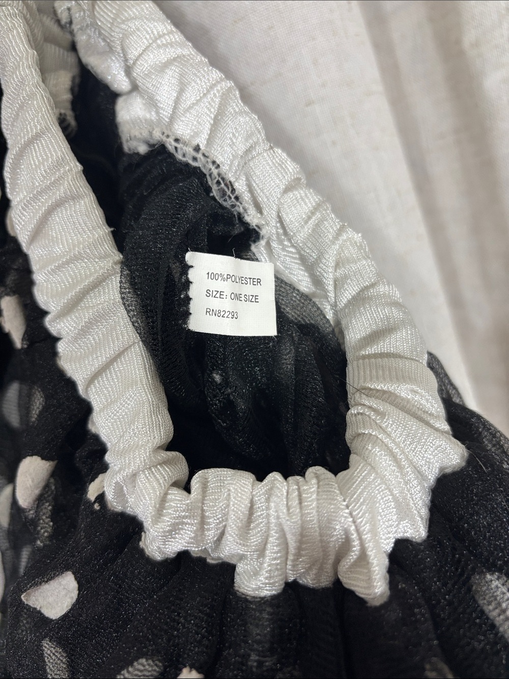 Black & White Polka Dot Ruffle Petticoat Skirt - Kids - Picture 5 of 5